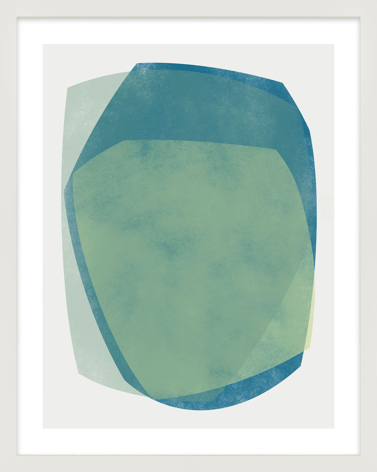 Eclipse 4 by Jacques Pilon, 38" H x 30" W, White