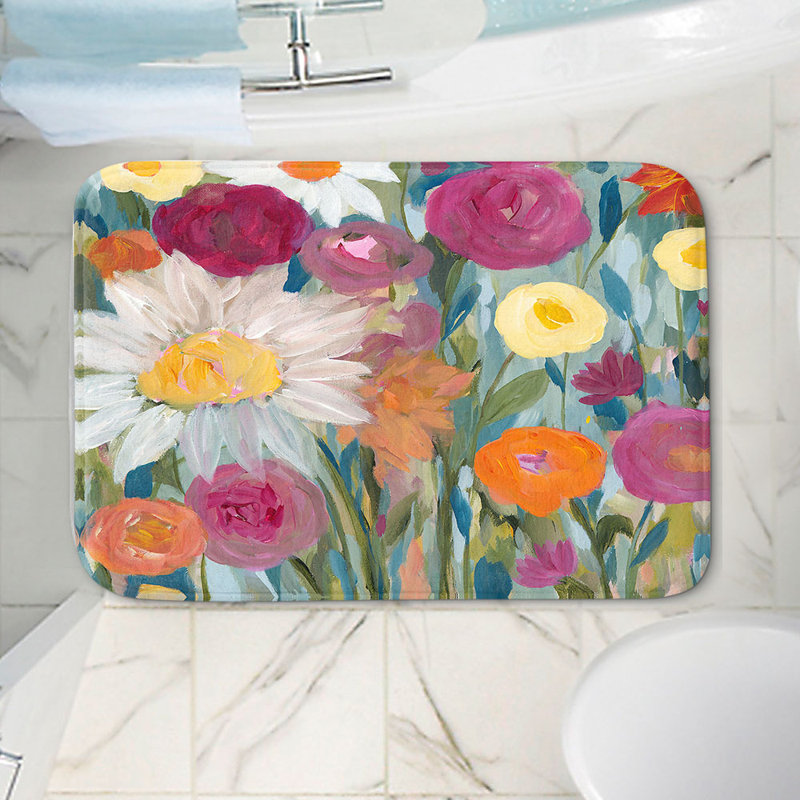 Non-Slip Bath Mat, 24" W x 17" L x 1" H