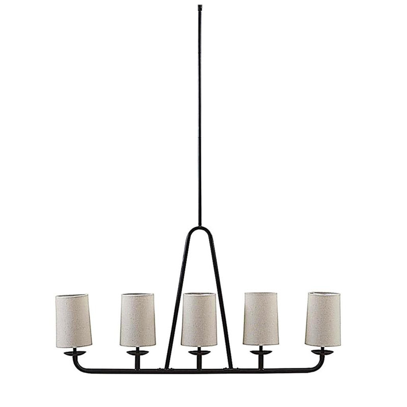 5 Light Linear Chandelier