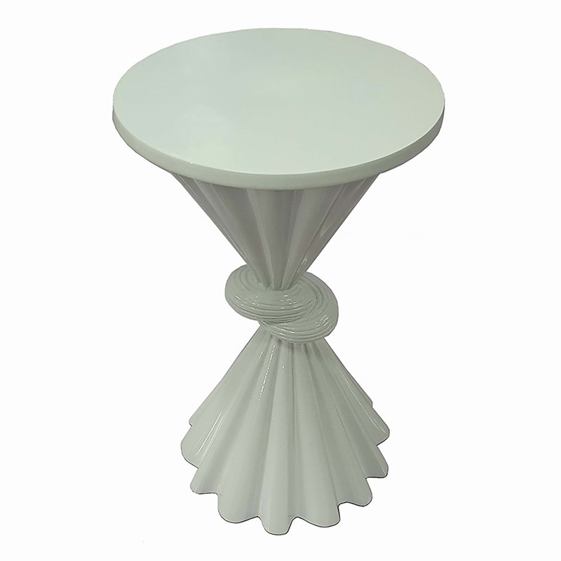 Table de bout Frederika, Blanc