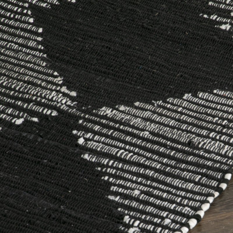 Bornstein Striped Hand Woven Area Rug, Runner 60 x 230cm