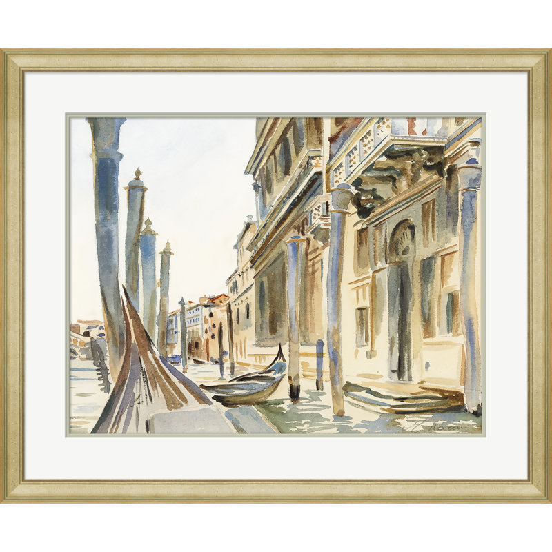«Street Series» - Peinture encadrée sur papier