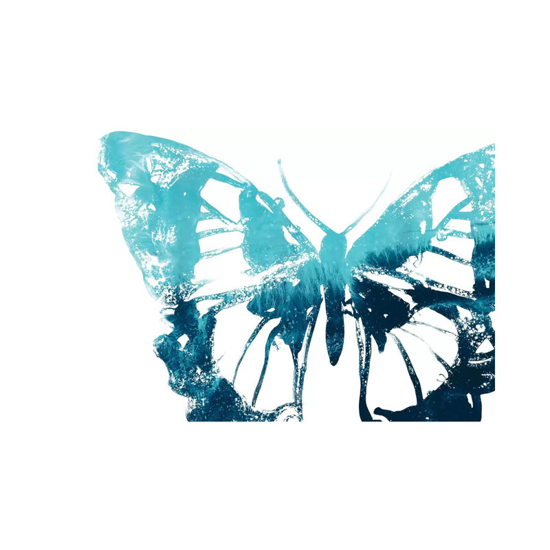 Butterfly Imprint I by June Erica Vess - Wrapped Canvas Gallery-Wrapped Canvas Giclée, 66.04 cm H x 45.72 cm W