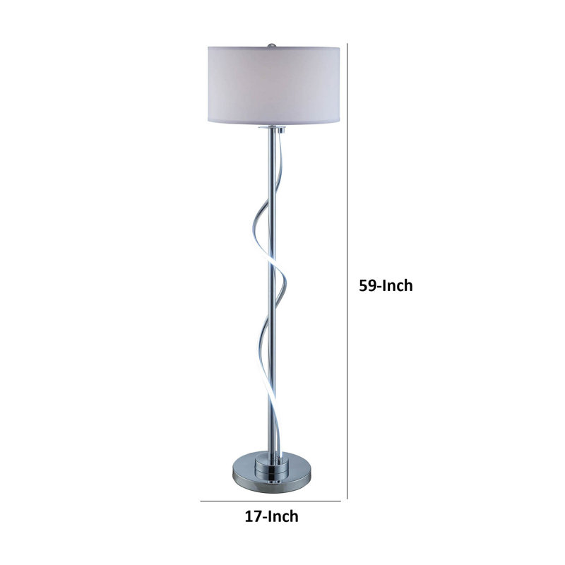 Lampe sur pied 59 po Petrit