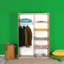Gerling 2 Door Manufactured Wood Wardrobe-926482113