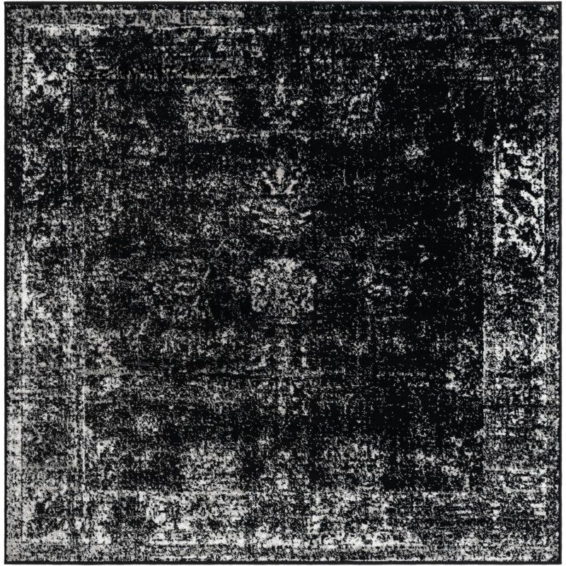 Anneliesse Oriental Indoor Rug, Square 5'3"