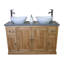 Arely 1230mm Double Bathroom Vanity with Vessel Ceramic Basin-16301820
