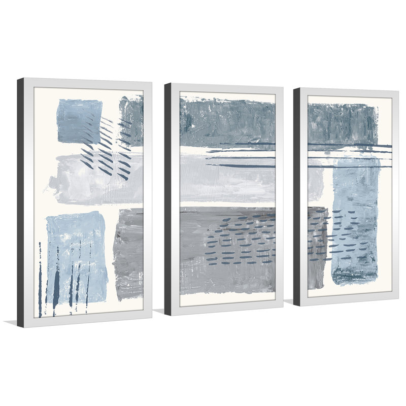 "Entre les lignes II", reproduction de peinture à l'acrylique à multiples images sur acrylique