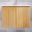 Meuble-lavabo mural simple 30 po avec comptoir en céramique