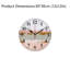 Horloge murale Blush