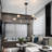 Cobhyn 6 - Light Dimmable Sputnik Sphere Chandelier-250062965