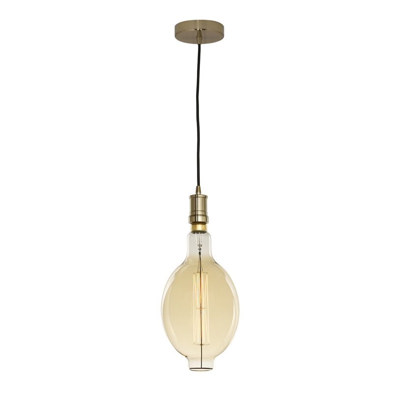 Benton 1 - Light Warm Gold Single Pendant