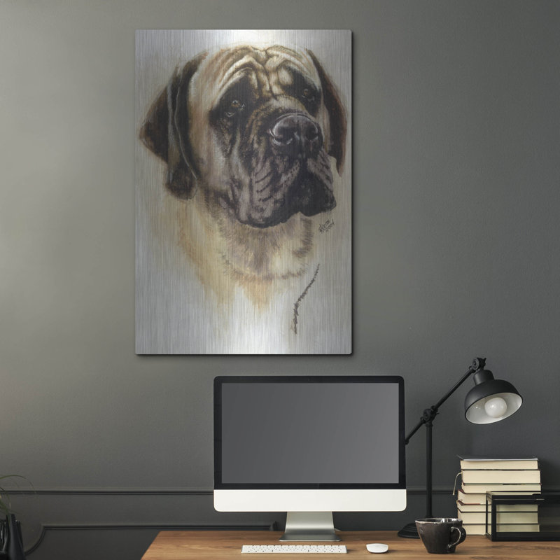 " Mastiff " by Barbara Keith, 36" H x 24" W