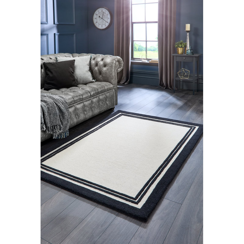 Benzley Wool Hand Woven Area Rug, Rectangle 200 x 290cm