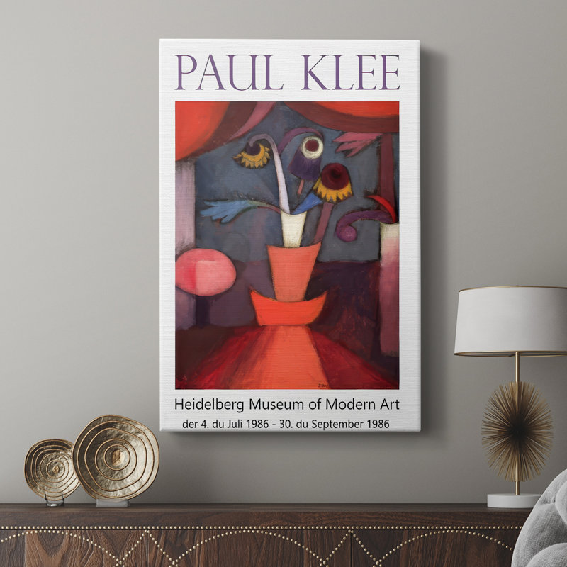 Klee Posters II -Custom Wrapped Gallery Cavas