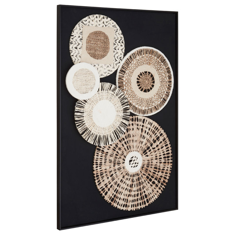 Abstract Wall Decor on Wood