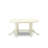 5 Piece Dinette Set for 4 Includes an Oval Dining Room Table with Butterfly Leaf and 4 Dining Chairs, Linen White