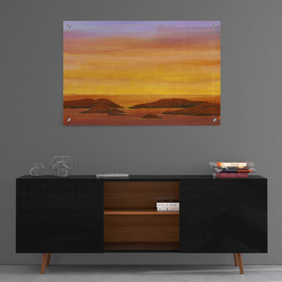 «Ocean Glow II» par Tim O'Toole, art mural en verre acrylique