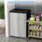 Compact Upright Freezer 3Cu.Ft Mini Freezer, Silver-98728298