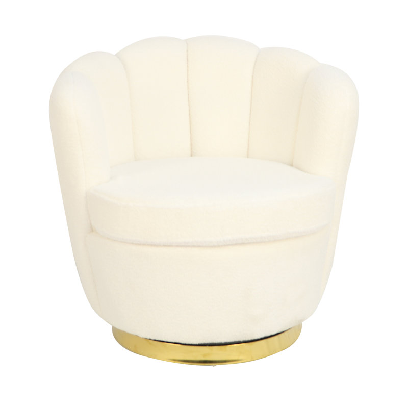 Pazo Upholstered Swivel Barrel Chair