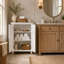 Cardonas 27" W x 34" H x 13.75" D Free-Standing Bathroom Cabinet-1244870845