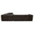 Julian L-Shaped Sectional Deep Brown-1908772413