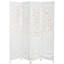 Didama 160cm W x 172cm H 4 - Panel Metal Folding Room Divider