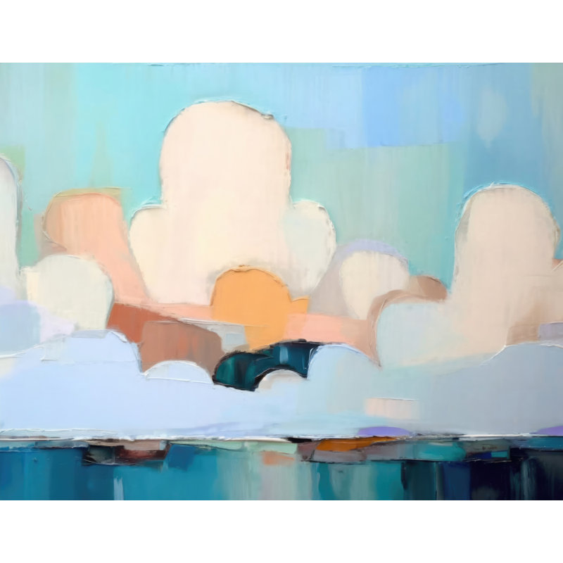 «Landscape 40» sur toile, H 26 po x l 32 po