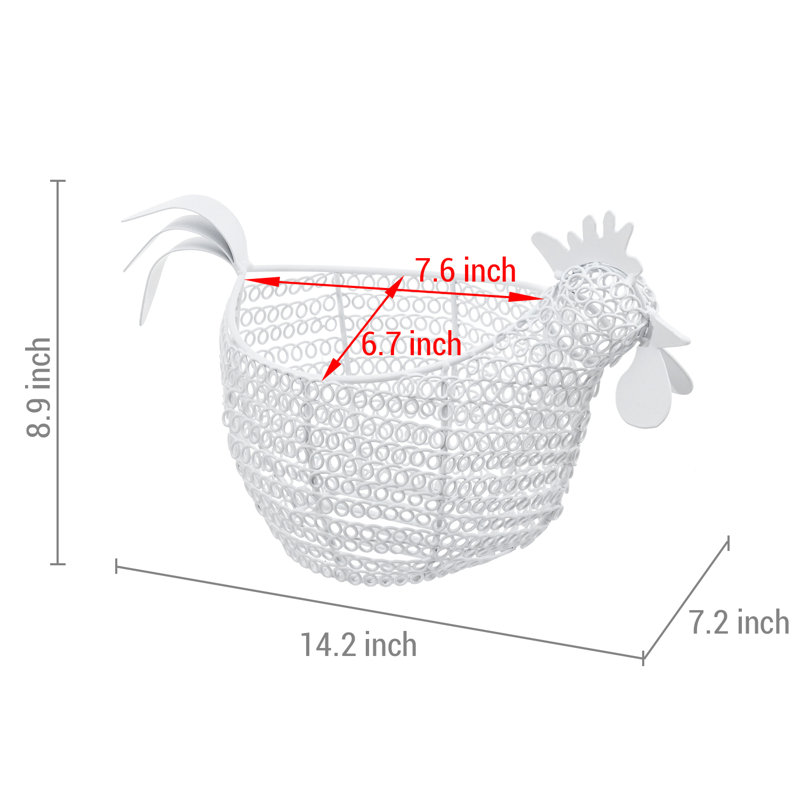 Metal Decorative Basket