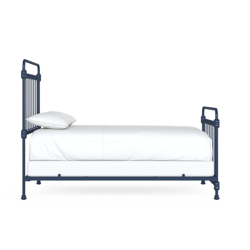 160 Picket Fence Bed | Complete Standard, Full / Double, Navy Blue
