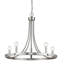 Lustree roue de wagone 5 lumières façon bougie Paincourtville-803374824