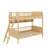 Twin Size Bunk Bed With Shelves,Ladder Can Be Changed Left Or Right-378148248