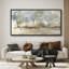 «Rustic Abstract Forest Landscape Extra Large», reproduction d'art sur toile encadrée-106766849-111696474
