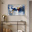 «Eclipse of Gold and Blue», art mural bleu par Art Remedy-115075956-117319176-117533054