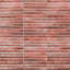 Canu 5,9 po x 11,81 po Carreau de mur en céramique poli cannelé de métro (9,68 pieds carrés / caisse)-87284832