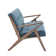 Desi Retro Button Tufted Loveseat