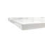 Lavabo simple en céramique 48 "avec trou de robinet EdgeFlow