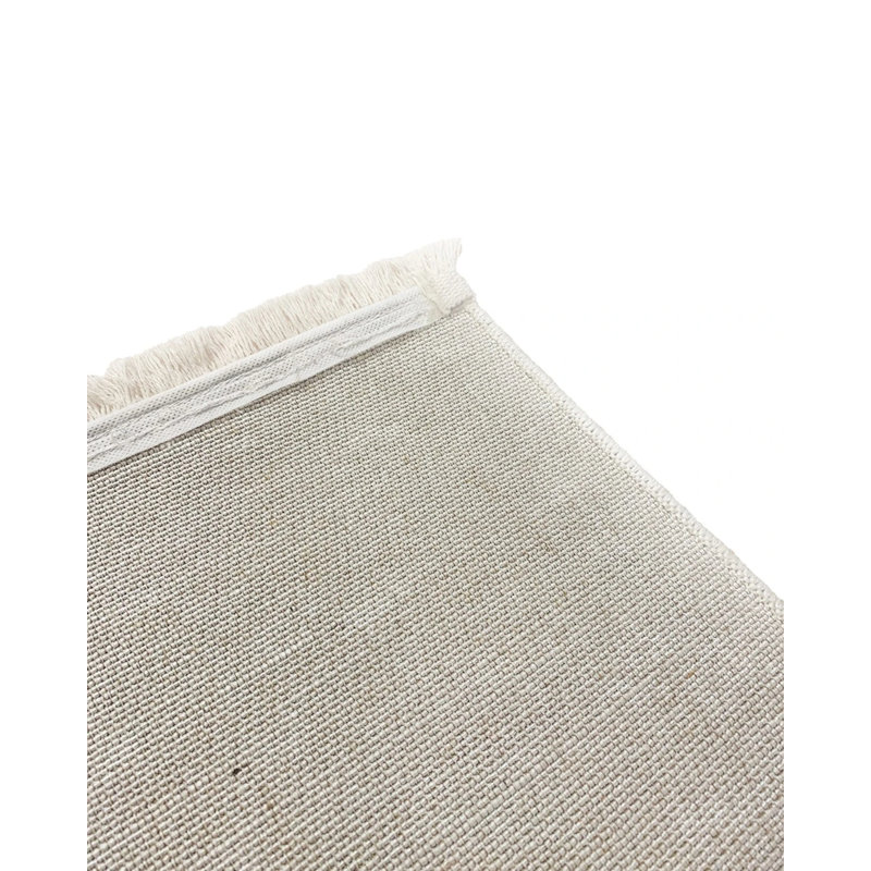 Tapis en coton tissé à la machine Tarango, Rectangle 3 pi 4 po x 6 pi 7 po