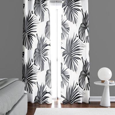 Delor Semi Sheer Curtain Pair