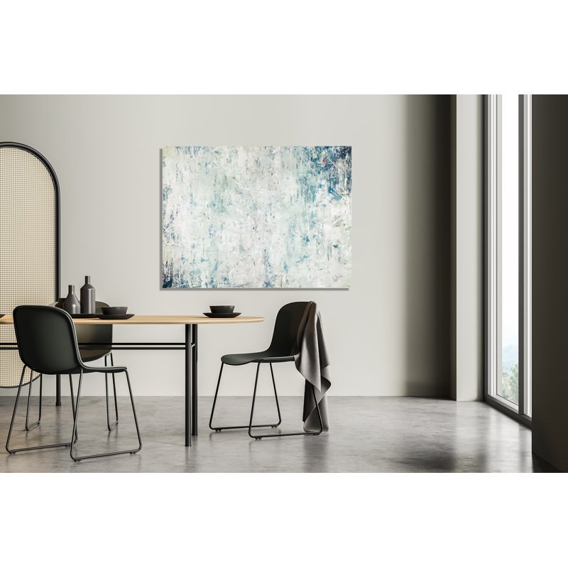 Abstract by John Beard, 30" H x 40" W x 1.5" D, Unframed