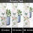 Plants & Flowers Non-Wall Damaging Window Decal