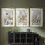 FLORAL Series CCLXII - Impression encadrée sur mesure de qualité supérieure - 3 pièces-1243561409-1243561437