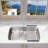 KBFmore Bowl Stainless Steel Kitchen Sink with Accessories-98228055-98228053