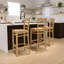 Tabouret de bar en bois Ladder Back-156952304