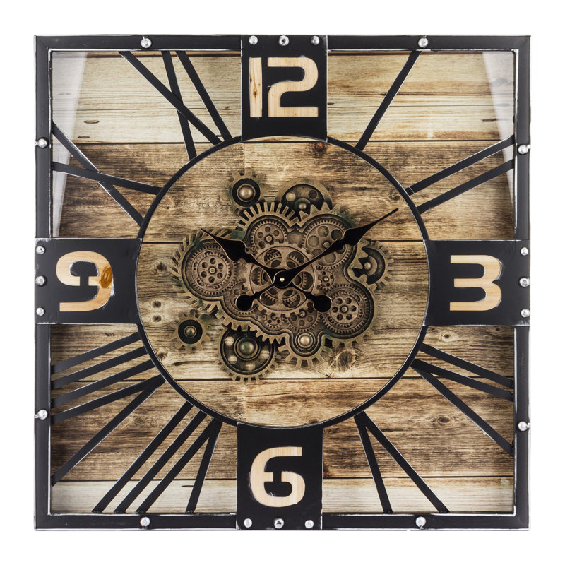 Alissandra Metal Wall Clock