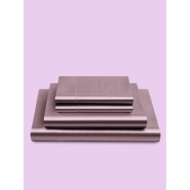 Deep Pocket Satin Sheet Set, Full, Dark Green
