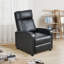 Canapé inclinable en cuir synthétique