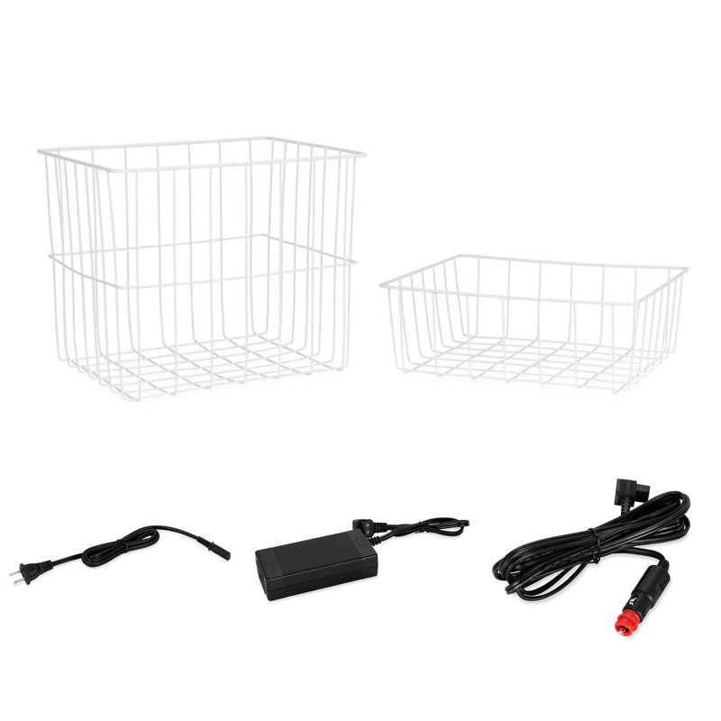Camco 2.64 Cubic Feet Convertible Mini Fridge with Freezer