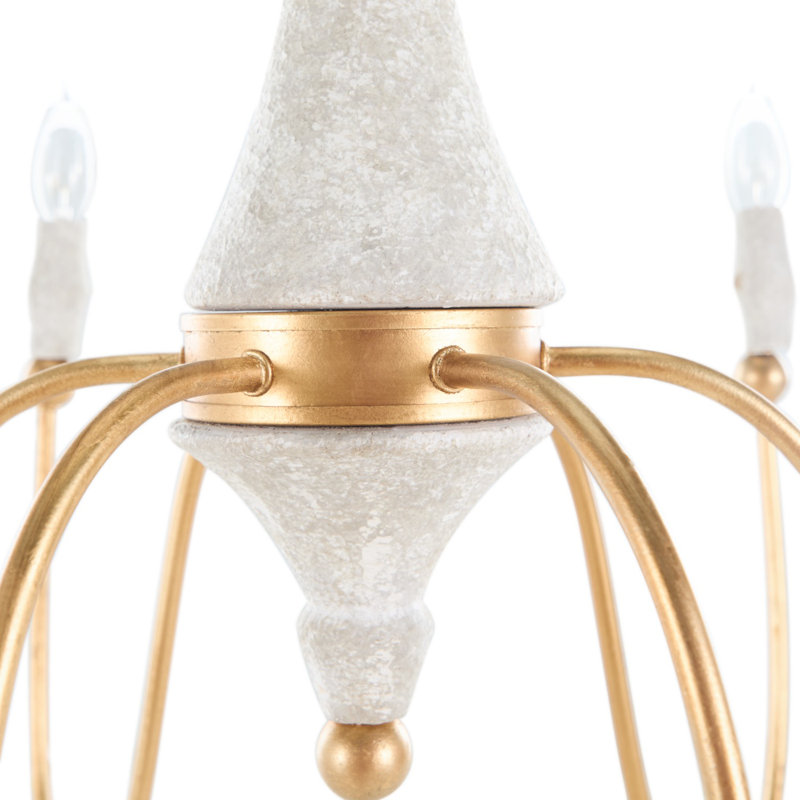 Clay 6 - Light Candle Style Classic / Traditional Chandelier