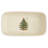 Christmas Tree 2 Piece Rectangular Server With Slotted Spoon